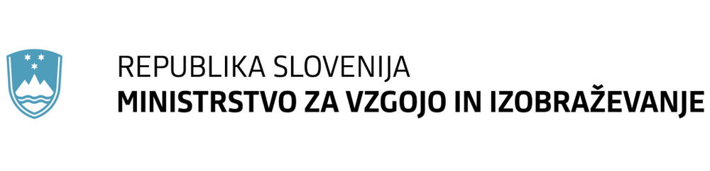 Logo od Ministrstva za vzgojo in izobraževanje